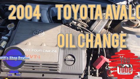 2004 toyota avalon oil capacity|2004 Toyota Avalon Oil Type and Capacity (3.0L V6 Engine)